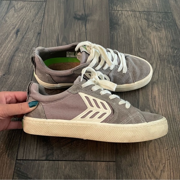 Cariuma Shoes - Cariuma Catiba Low Pro Skater Tennis Shoe Gray